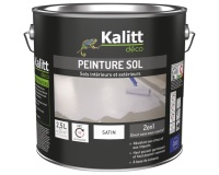 Peinture sol 2 en 1 Satin 2.5 L - Gris Argenté