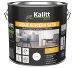 Laque glycéro Satin Multi-supports 2.5 L - Blanc