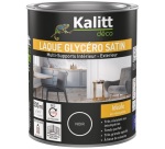 Laque glycéro Satin Multi-supports 0.5 L - Noir