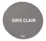 Peinture microporeuse 500 ml Extérieur Bois Satin - Gris Clair