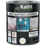Peinture acrylique mat - multi-supports - 0.5 L - gris plume