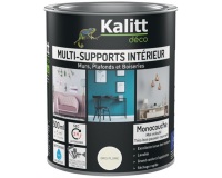 Peinture multi-supports 0,5 L Acrylique Mat - Gris plume