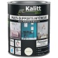 Peinture acrylique mat - multi-supports - 0.5 L - gris plume