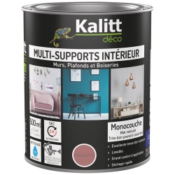 Peinture acrylique mat - multi-supports - 0.5 L - terracotta