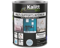 Peinture multi-supports 0,5 L Acrylique Mat - Bleu Rétro