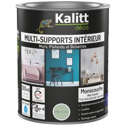Peinture acrylique mat - multi-supports - 0.5 L - vert d'eau