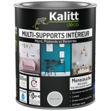 Peinture acrylique mat - multi-supports - 0.5 L - gris clair