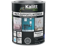 Peinture multi-supports 0,5 L Acrylique Mat - Gris Anthracite