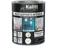 Peinture multi-supports 0,5 L Acrylique Mat - Blanc