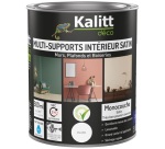 Peinture multi-supports 0,5 L Acrylique Satin - Blanc