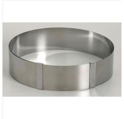 Cercle à tarte extensible inox