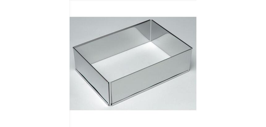 Cadre à pâtisserie rectangulaire extensible
