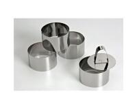 Lot de 4 cercles à mousse 10cm + 1 poussoir