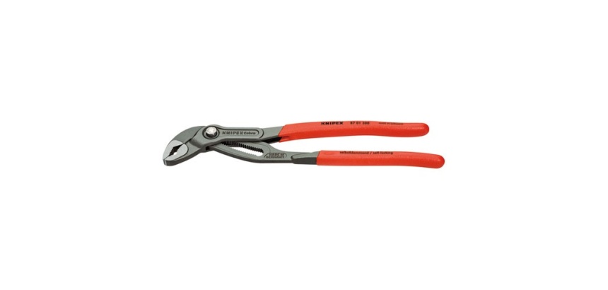 Pince multiprise de pointe Cobra - 300 mm - rouge