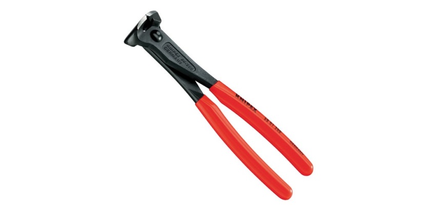 Pince coupante de devant - 180 mm - rouge