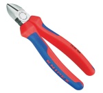 Pince coupante de côté - 160 mm - rouge/bleu