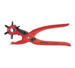 Pince emporte-pièces revolver - 220 mm - rouge