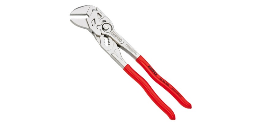 Pince-clé - 250 mm rouge