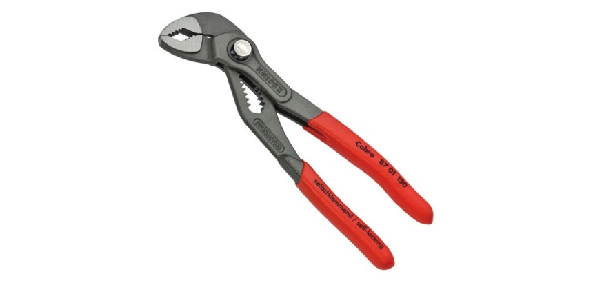 Pince multiprise de pointe Cobra - 150 mm - rouge