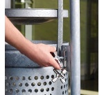 Clé universelle pour armoires de commande - 10 profilés  - 2 croix - 1 clé