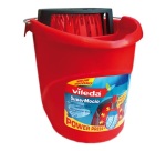 Seau complet Vileda SuperMocio Power Press, rouge