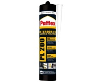 Pattex colle fixation PL200 cartouche 450g blanc