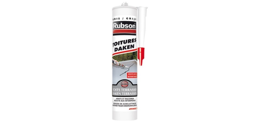 Mastic toiture cartouche 280ml gris