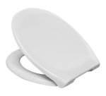 Abattant WC - duroplast - Pebble Beach - frein de chute - déclipsable - bla