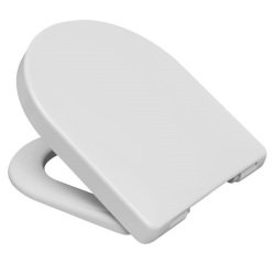 Abattant WC - thermoplastique - Tropea Beach - forme D - frein de chute - d