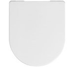 Abattant WC - thermoplastique - Tropea Beach - forme D - frein de chute - d