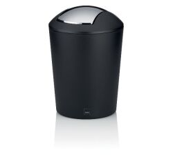 Poubelle 1,7 L Noire - Marta