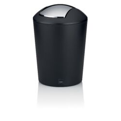 Poubelle 1,7 L Noire - Marta