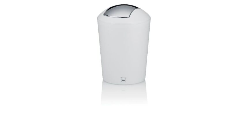 Poubelle 1,7 L Blanche - Marta