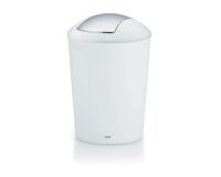 Poubelle 5 L Blanche - Marta