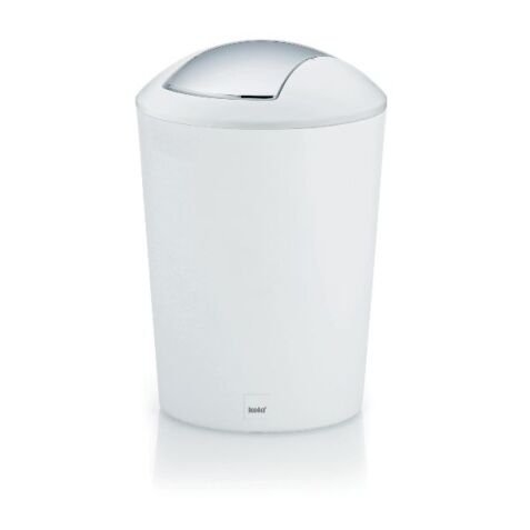 Poubelle 5 L Blanche - Marta