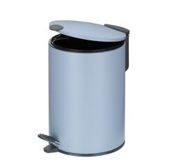 Poubelle 3 L bleu brouillard - Mats