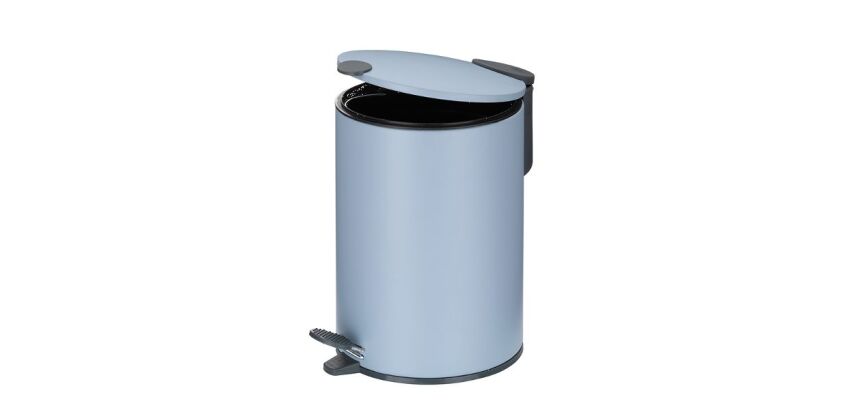 Poubelle 3 L bleu brouillard - Mats