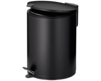Poubelle 5 L Noire - Mats