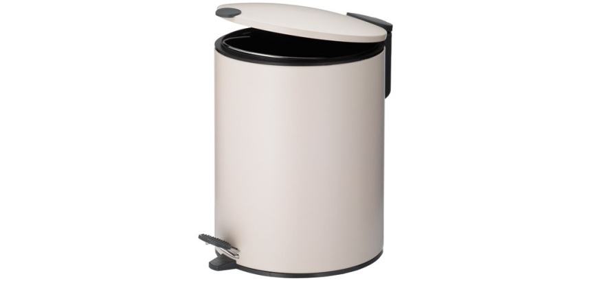 Poubelle 5 L Beige - Mats