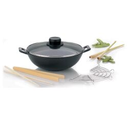 Set mini wok 24 cm 5 pièces
