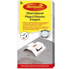 Piège adhésif à poisson d'argent - lot de 3 pièges