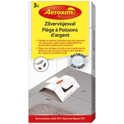 Piège à poisson d'argent - lot de 3 pièges