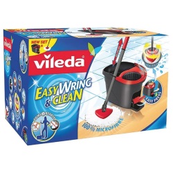 Kit complet balai et seau à essorage rotatif Easywring & Clean