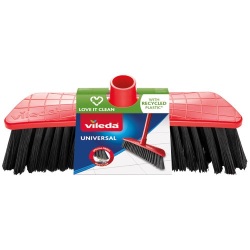 Balais intérieur multi-usages Vileda Universal, noir/rouge