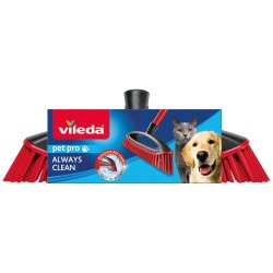 Balai Vileda Always Clean Pet Pro, noir/rouge