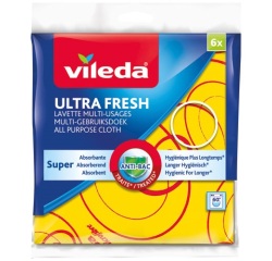 Lavette - multi-usages - Ultra Fresh - 34x34 cm - lot de 6 - GSB