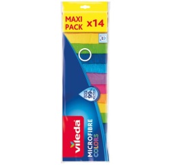 Lavette microfibre - Colors - 30x30 cm - lot de 14 - GSB