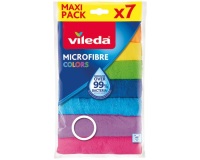 Lavette microfibre - Colors - 30x30 cm - lot de 7 - GSB