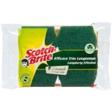 Eponge grattante - classic - vert - lot de 2