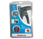 Kit pince cheville - métal - avec 40 chevilles HM avec vis